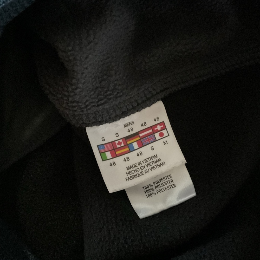 Spyder Navy and Gray Quarter-Zip Top size small - Picture 6 of 6
